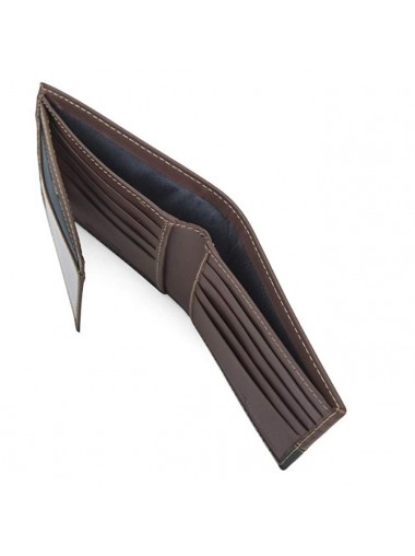 [全新3摺] Timberland Men's Hunter Color-Block Wallet - Deep Brown / Black